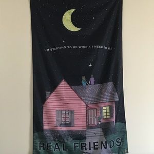 Real Friends Tapestry